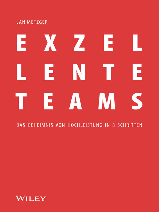 Title details for Exzellente Teams by Jan Metzger - Wait list